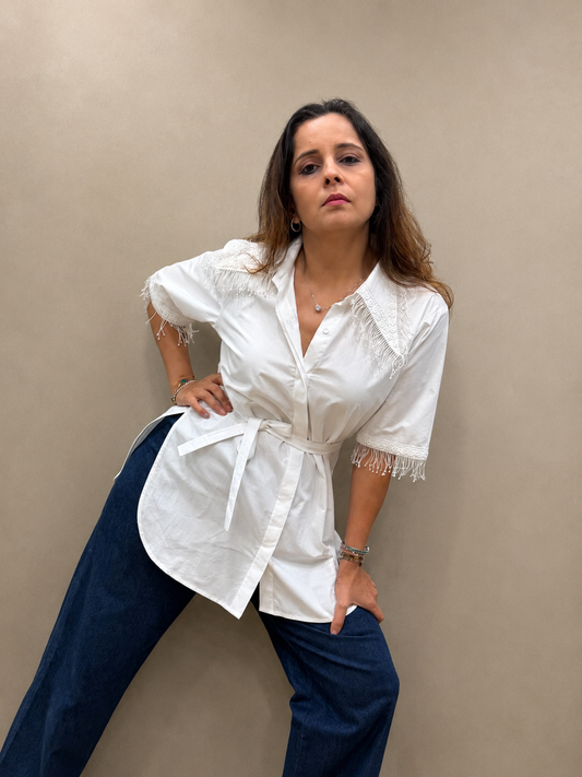 Amalfi Fringe Shirt