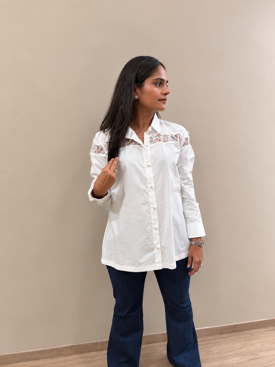 Marbella Lace Shirt
