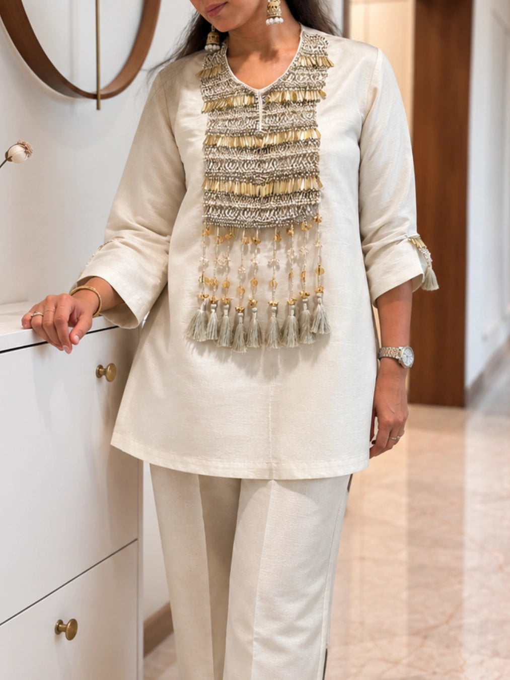 Ivory Noor Kurta Set