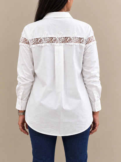 Marbella Lace Shirt